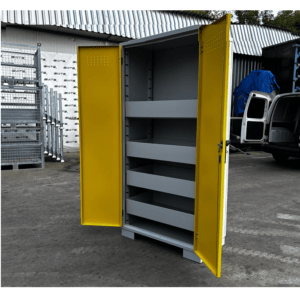 Dulap cu polite tip cuva