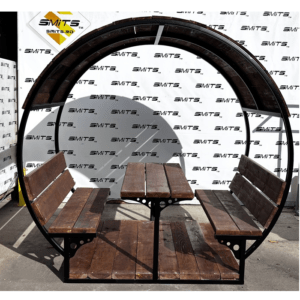 foisor din lemn pentru spatii de joaca