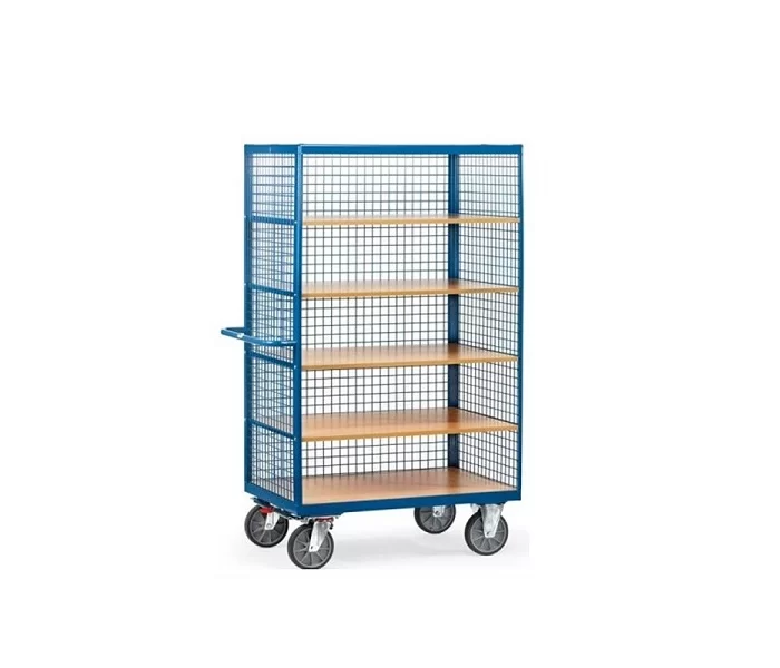 3 side wall mesh roll container