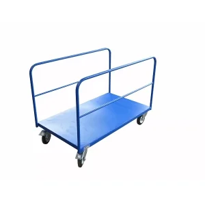 Sheet material trolley or board trolleys