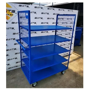 mobile industrial shelves