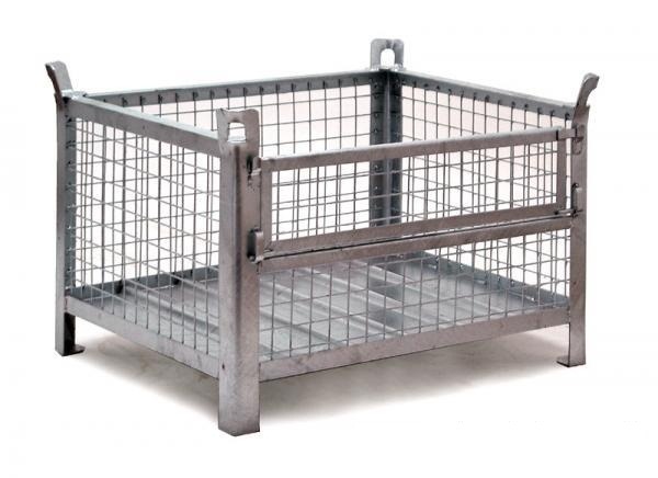 Pallet cages stackable