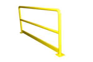 U-shaped protection barrier-with plinth.