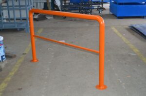 U-shaped protection barrier-Internal Tall Collision Barrier-Steel Hoop Guards