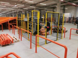 U-shaped protection barrier-Internal Tall Collision Barrier-Steel Hoop Guards