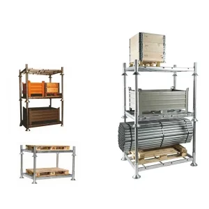 Pallet racking steel pallets