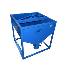 Concrete bucket for crane