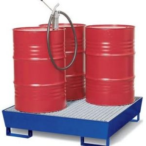Spill pallet sump container 4 drums