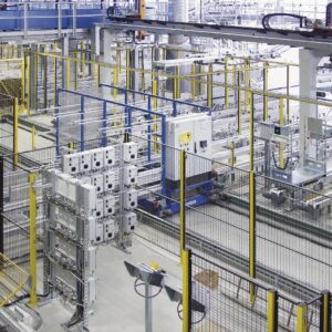 Wire mesh partitions fences